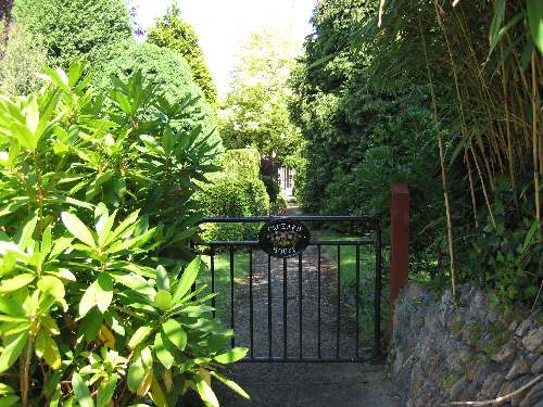 Orchard gate.
