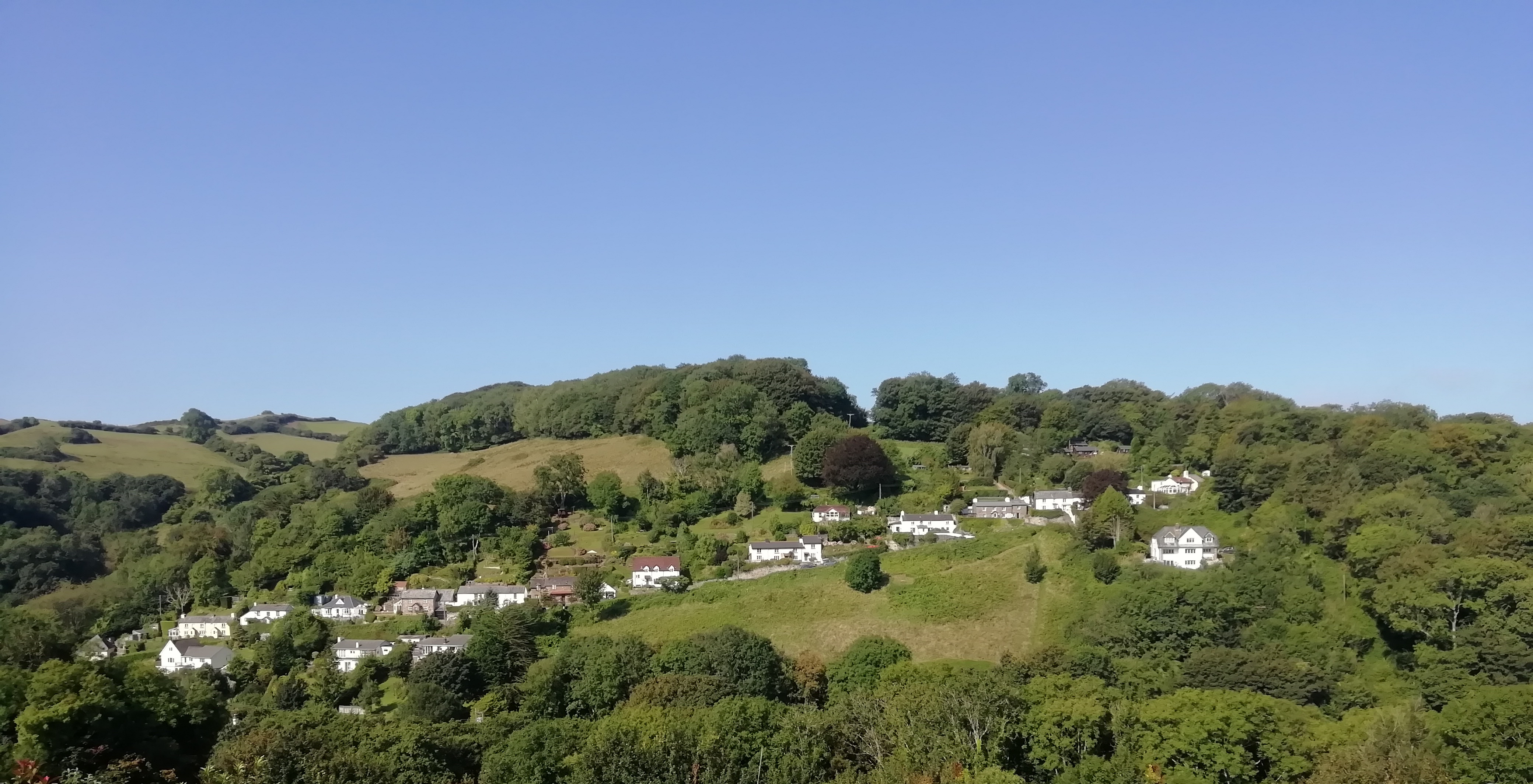 View of Haggington hill taken from Birdswell Lane.
