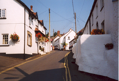 Walking up Pitt Hill.