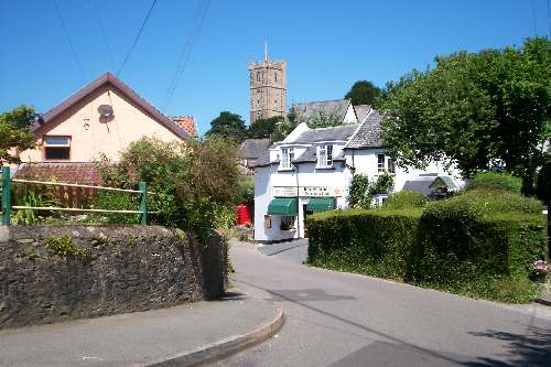 Old view, the community shop has moved.