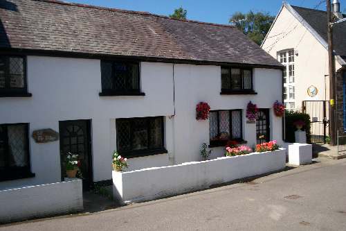 The cottage nearest the school used to be a butchers.