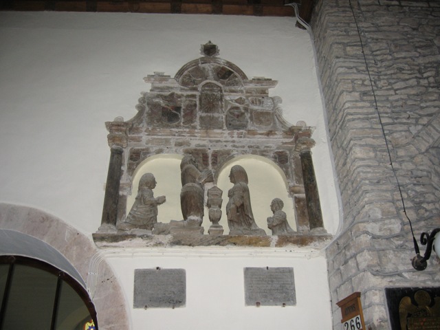 Inside Saint Peter's church